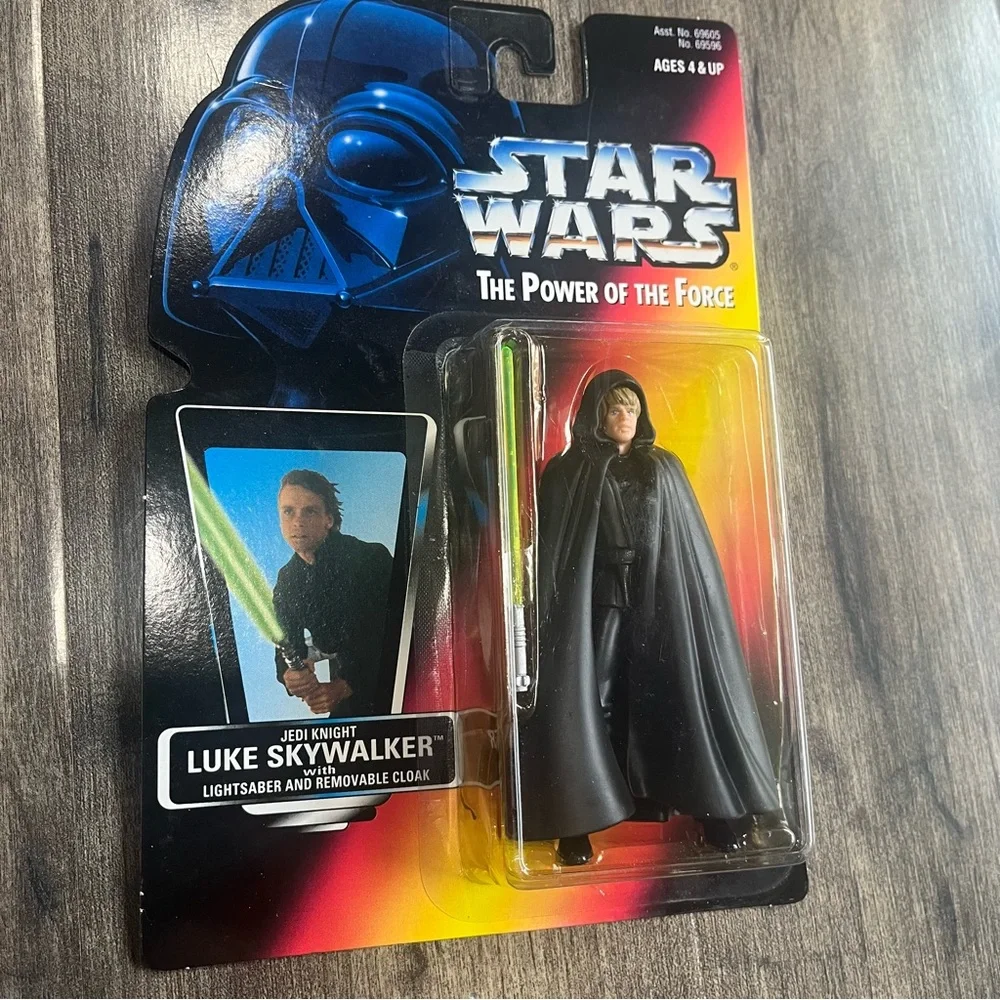1996 Star Wars Luke Skywalker Jedi Knight with Green Lightsaber NEW in Box